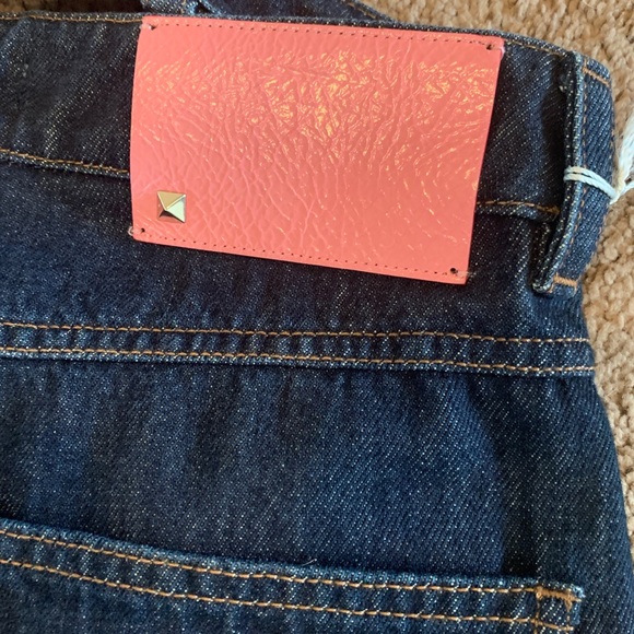 💎 Valentino Detached Waistband Wide-Leg Denim Jeans – Size 27 (Fits US 4–6) - Picture 8 of 15